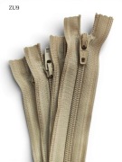 Zamek błyskawiczny kryty YKK 16cm #3, beżowy