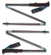 Kije Trekkingowe Black Diamond DISTANCE Z POLES PEWTER