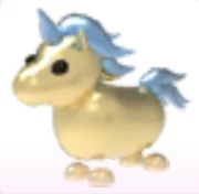 Golden Unicorn - Adopt Me Roblox