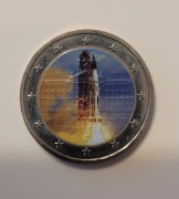 2 euro kolor MOTYW 181 KOSMOS LAKIEROWANE