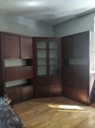 Drewniana meblościanka - zestaw drewnianych mebli do salonu/pokoju