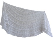 Chusta Sperl półokrągła ręcznie robiona 200 x 65