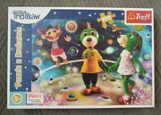 Puzzle z brokatem TREFL RODZINA TREFLIKÓW 100