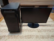 Zestaw PC + Monitor | 16GB RAM | SSD | Windows 10 | TANIO