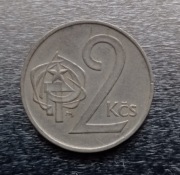 Wyprzedaż Kolekcji = =  2 korony 1976r  = Czechosłowacja =
