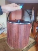 Drewniane wiaderko na lód 