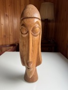 Rzeźba twarz Kuba Cuba Gomez antyk