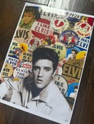 Plakat A4 kodak elvis Presley poster