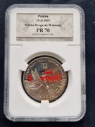 10 złoych Polska Droga do Wolności 2009 PR70