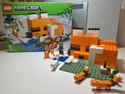 Lego Minecraft 21178 - Siedlisko lisów