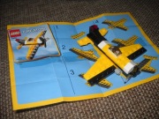 Lego Creator 7808 Żółty samolot - UNIKAT