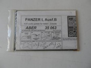 OKAZJA Zestaw ABER 35 063 do Panzer I ausf B