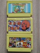 Gry na konsolę Pegasus - 3 kartridże - Duck Tales 2, Robocop 2, 56 in 1