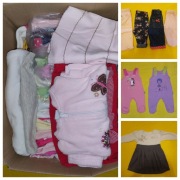 Zestaw ubranek Sofija i inne roz. 56 - 62 + 6szt. 68-74