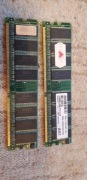 Pamięć ram DDR1 2x 256MB sprawna testowana