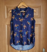 Bluzka na lato w kwiaty bez rękawów 100% wiskoza Beloved