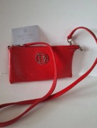 Torebka skórzana Batycki czerwona 