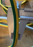 Przewód uziemiający 4AWG ok. 11,5m uziemienie