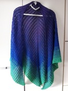 Chusta szydełkowa. Ręcznie dziergana . 160/110 cm. Bawełna/akryl 