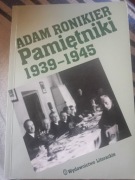 Adam Ronikier, Pamiętniki 1939 - 1945