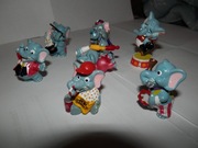 Figurki Kinder niespodzianka 7 słoni