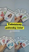 Podwodny podmiotowy świat - gra dydaktyczna części zdania