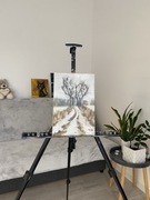 Obraz olejny „w samotności”