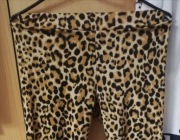 Legginsy Cętki pantera H&M Divided M
