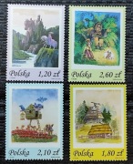 Polska 2003 Fi 3910-3913 czyste