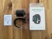 Smartwatch Smartband - zegarek opaska sportowa czarny - NOWY