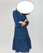 Suknia letnia w grochy, feme stage Ewa Minge