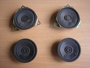 Głośniki szerokopasmowe 8 Ohm [może do Arduino?] - cena za komplet 4 szt