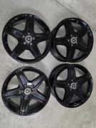 Felgi A2044010904 AMG Mercedes Benz czarne komplet przód / tył 