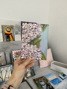 Obraz olejny “hortensja”