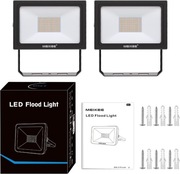 MEIKEE 2x Reflektor LED 60W 5200LM IP66 MOCNY! ciepła biel