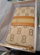 LIU-JO portfel damski beżowy prezent oryginalny  nowy liu jo