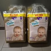 Pieluchy Dada, rozmiar 4, 2 opakowania po 164 szt