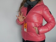 Kurtka damska różowa Save The Duck LOIS malinowa r. M nowa z metką