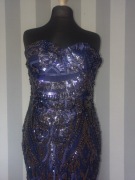 Sukienka wieczorowa cekiny