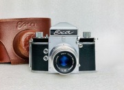 Aparat Exa Ihagee dresden z obiektywem meyer optik Trioplan 2.9/50