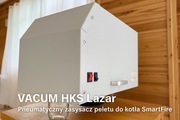 Pneumatyczny zasysacz pelet VACUM HKS Lazar - silnik zasysający pelet + wąż