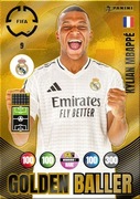 PANINI FIFA CLUB WORLD CLUB 2025 KYLIAN MBAPPE GOLDEN BALLER REAL MADRYT