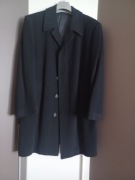 Płaszcz męski czarny