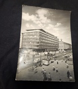 warszawa fragment al. jerozolimskich siemaszko pocztówka karta nr 1922