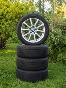 Komplet kół, opony całoroczne, alufelgi BMW 16”, wyważone 