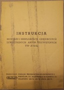Instrukcja montażu anten telewizyjnych 1972 rok