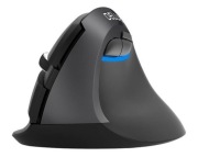 Bezprzewodowa mysz pionowa Delux M618Mini DB BT+2.4G 2400DPI Czarna