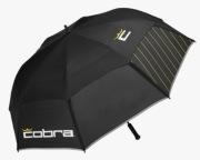Parasol Cobra Double Canopy Golf 68" (Black/Yellow)