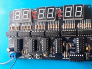 Zegar cyfrowy KIT DIY złożony