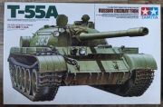 T-55 Tamiya 35257 polskie kalki